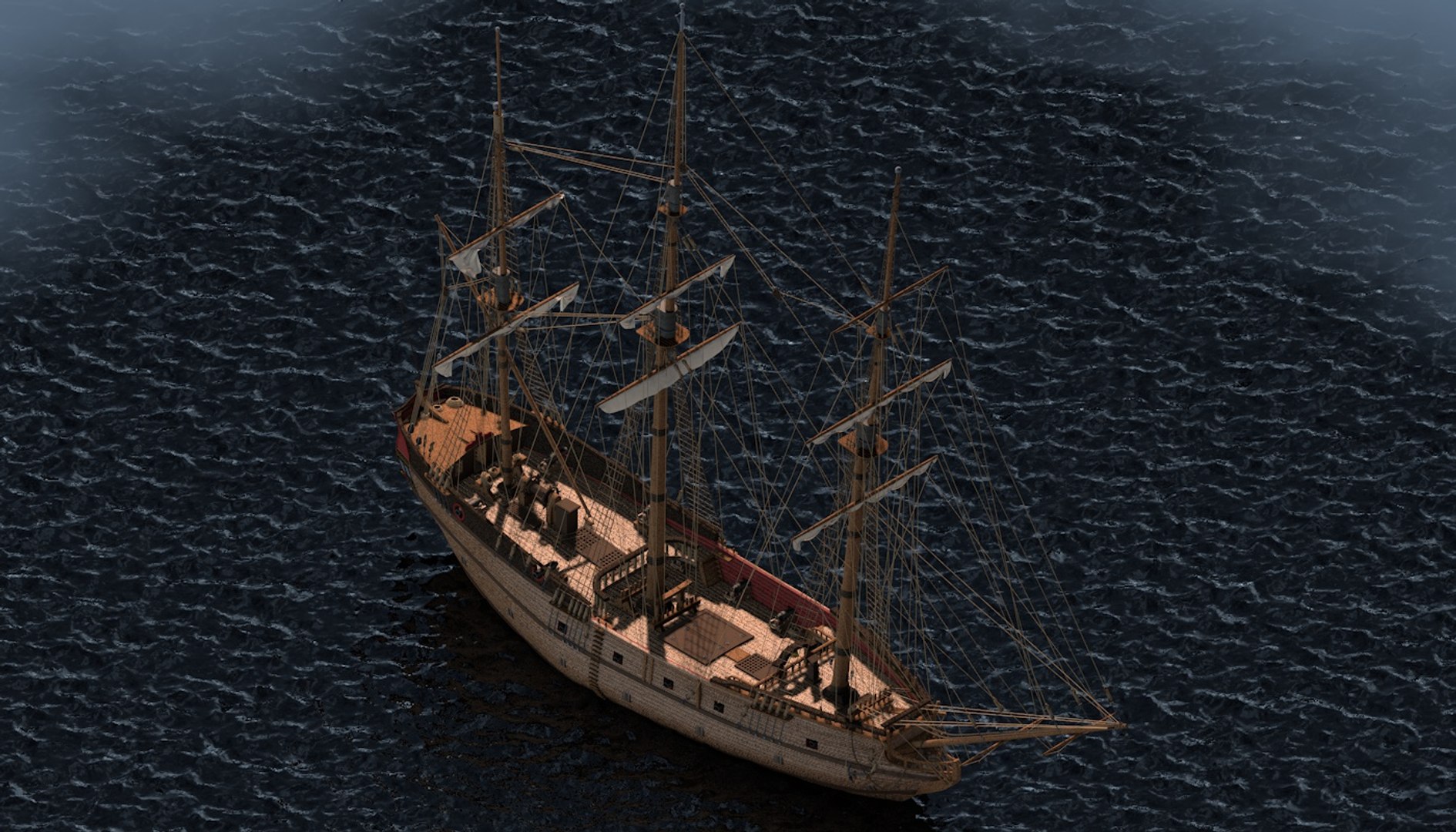 18th Century Sailing Ship